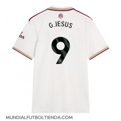 Camiseta Arsenal Gabriel Jesus #9 Tercera Equipación Replica 2025-26 mangas cortas Camiseta Arsenal Gabriel Jesus #9 Tercera Equipación Replica 2025-26 mangas cortas